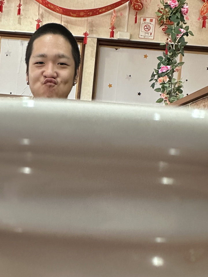 笑顔の男性